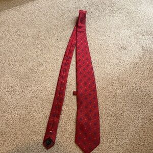 Private Stock Elegant Red Patterned Men's Tie